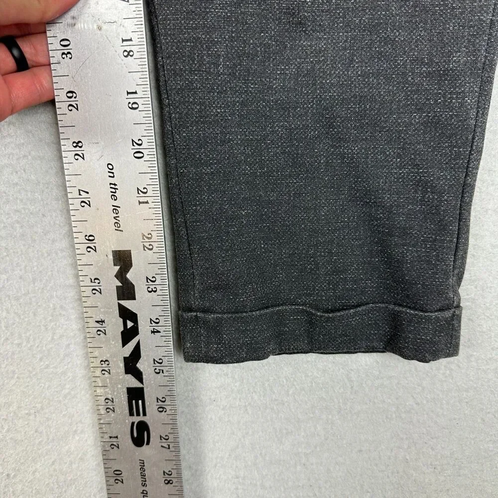 1PIU1UGUALE3 x Giab's Men Size VI Easy Italy Trouser Pants Black Grey Drawstring